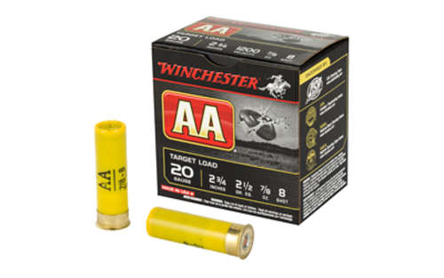 Ammunition Winchester Ammunition AA Target 20Gauge2.75" WIN AA 20GA 2.75" #8 25/250